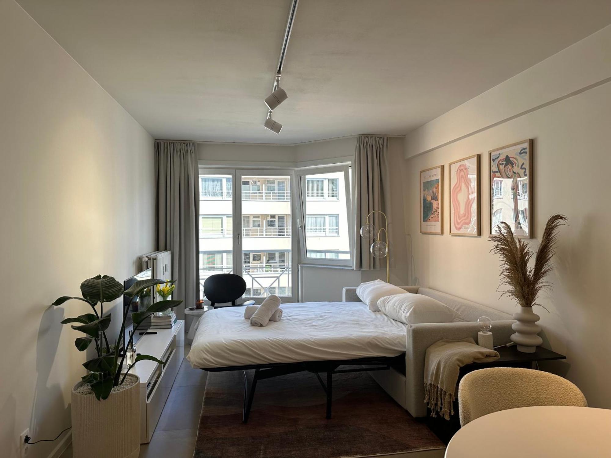 Studio F - 2 Personen - Op 250M Van De Zee Ostend Exterior photo